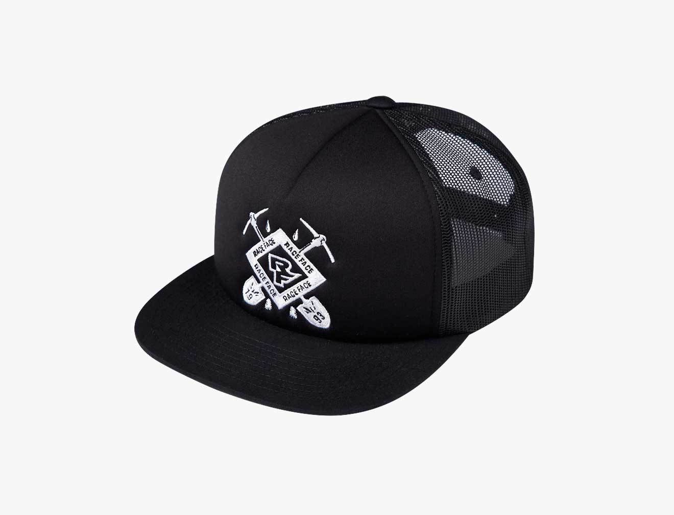 Race top face hat